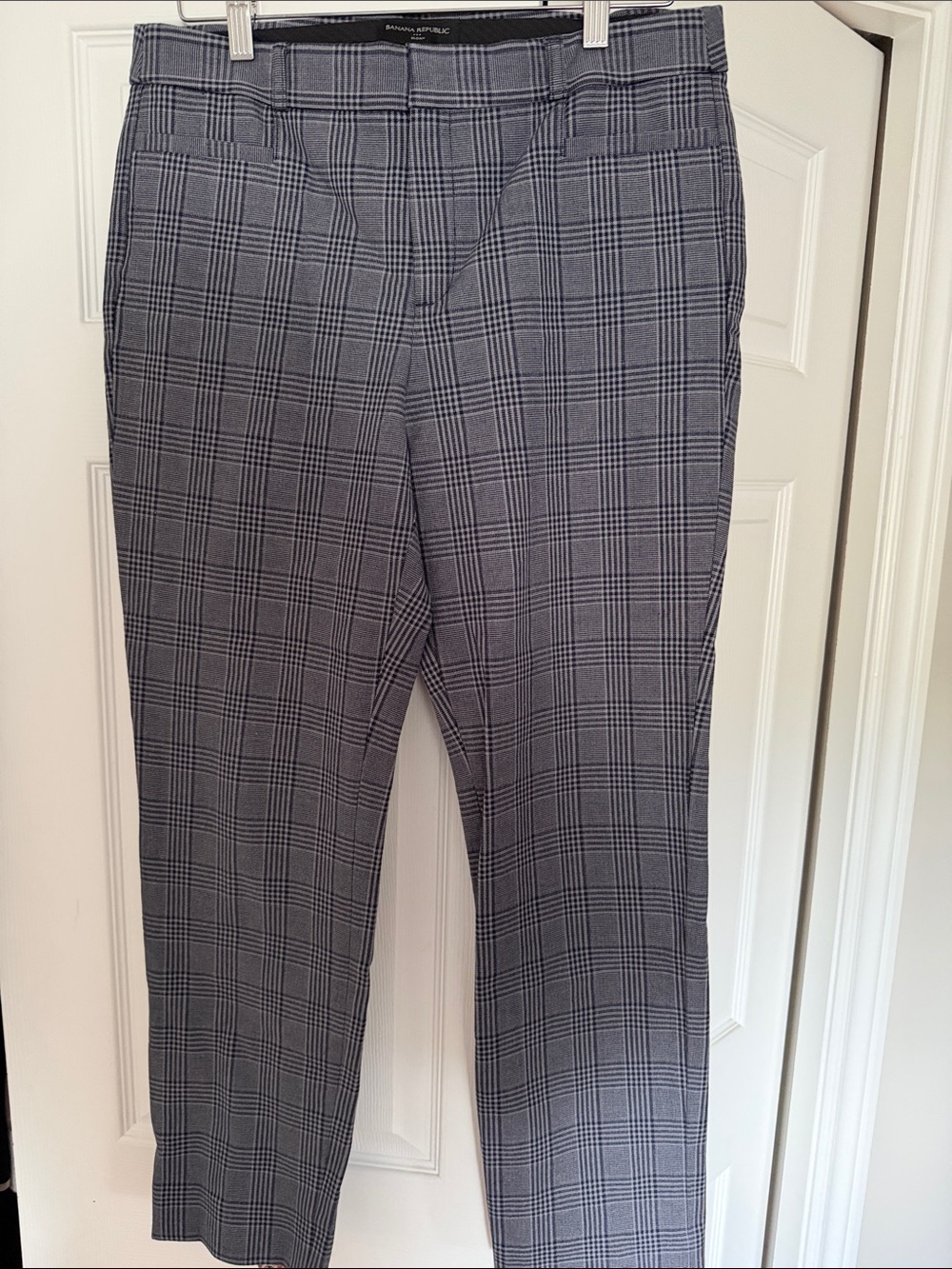 Banana Republic (factory) Women’s Gray Sloan Plaid Dress Pants